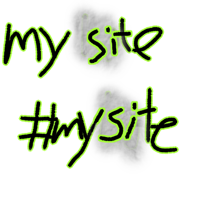 my site #mysite